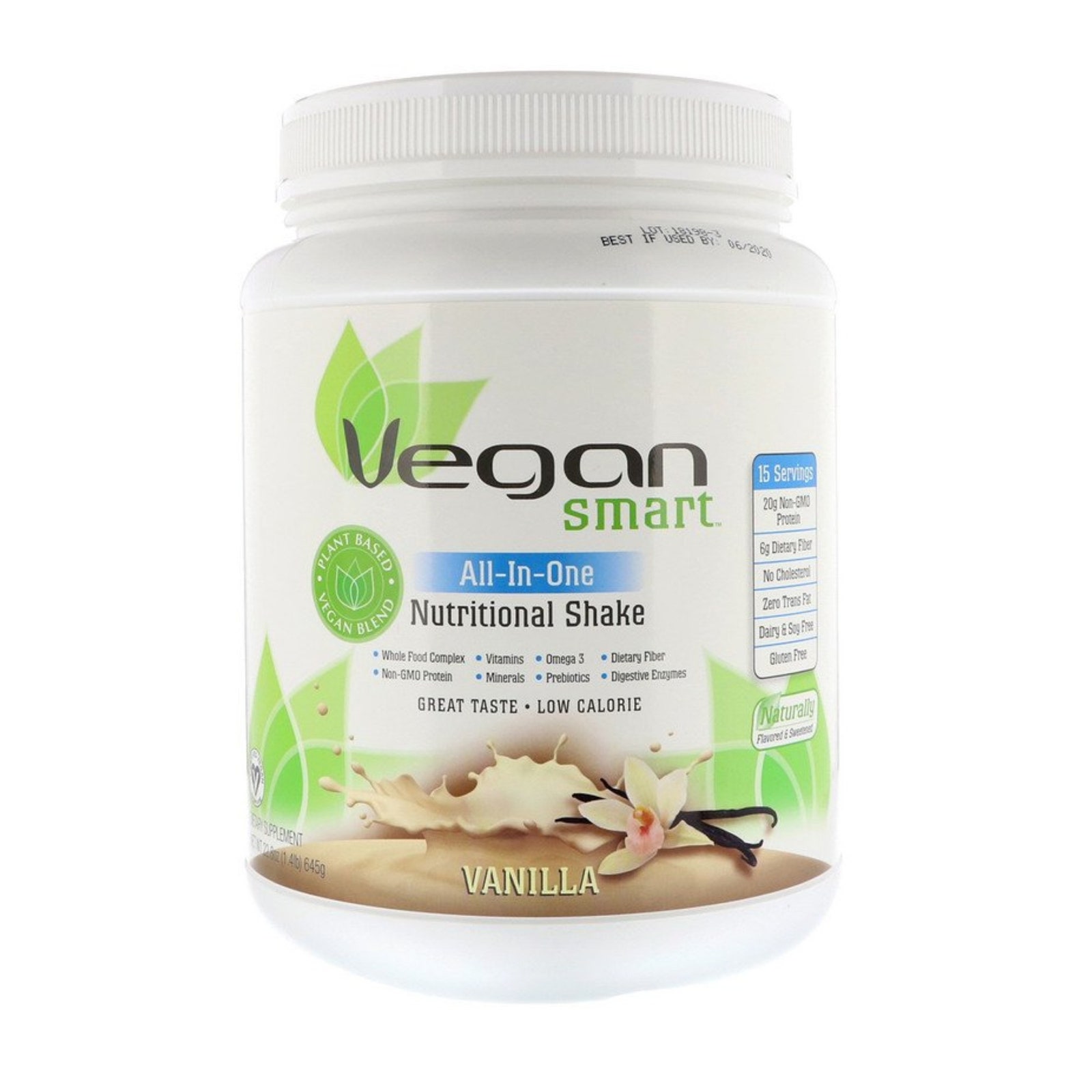 Веганский коллаген со вкусом ванили AllInOne Nutritional Shake VeganSmart