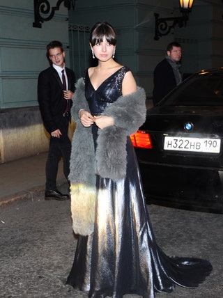 Елена Кончаловская вnbspChapurin Haute Couture наnbspБалу дебютанток 2011.