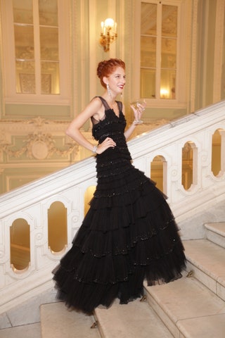 Муся Тотибадзе вnbspChanel Haute Couture наnbspБалу дебютанток 2013.