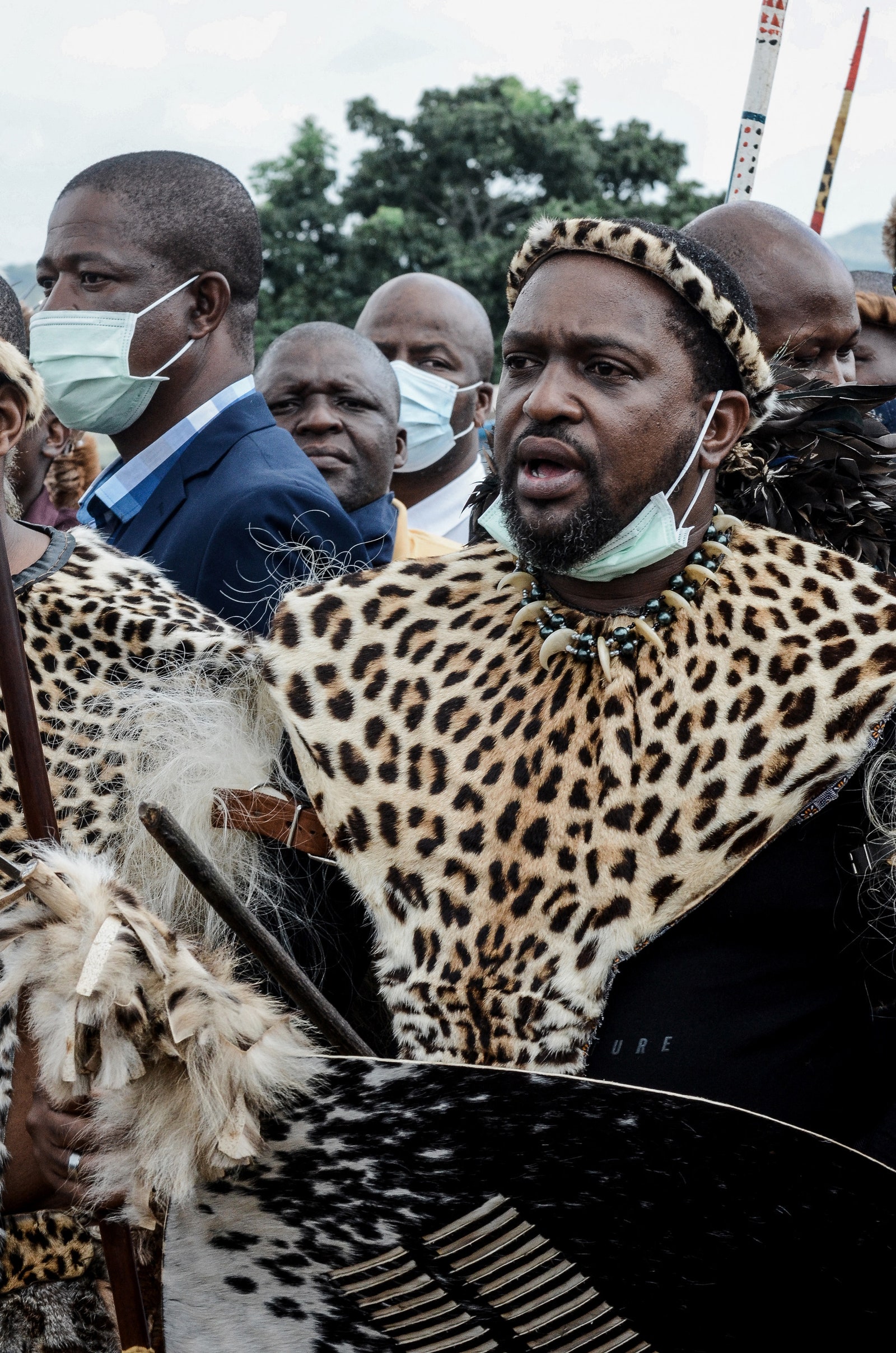 Новый король зулусов Мисузулу.