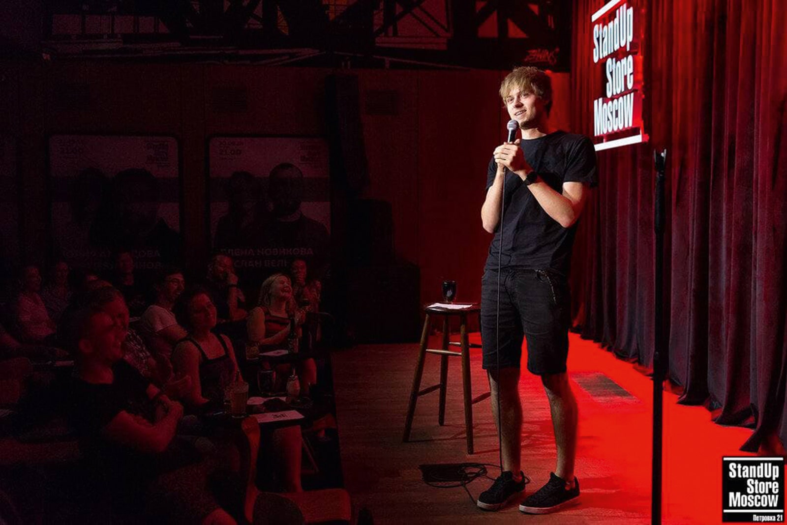 выступление в клубе Stand Up Store Moscow.