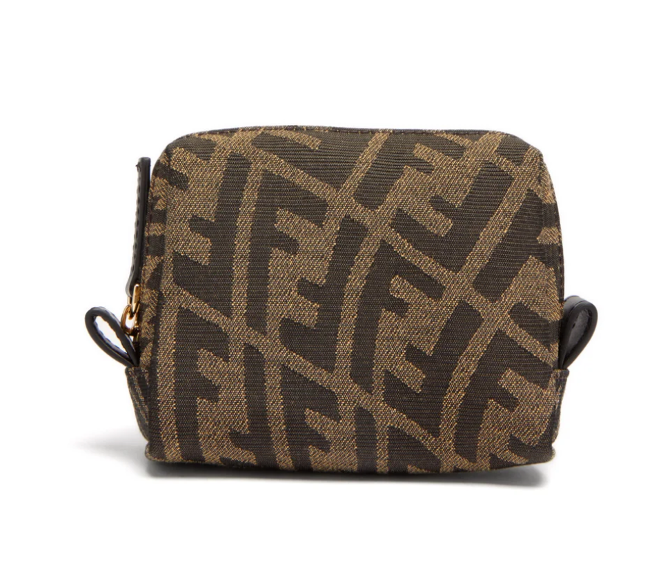 Косметичка Vertigo FFjacquard canvas makeup bag Fendi MYTHERESA.COM