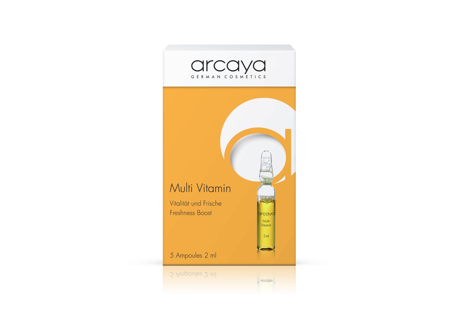 Ампулы Multi Vitamin с antiage эффектом и для защиты иммунной системы кожи Arcaya
