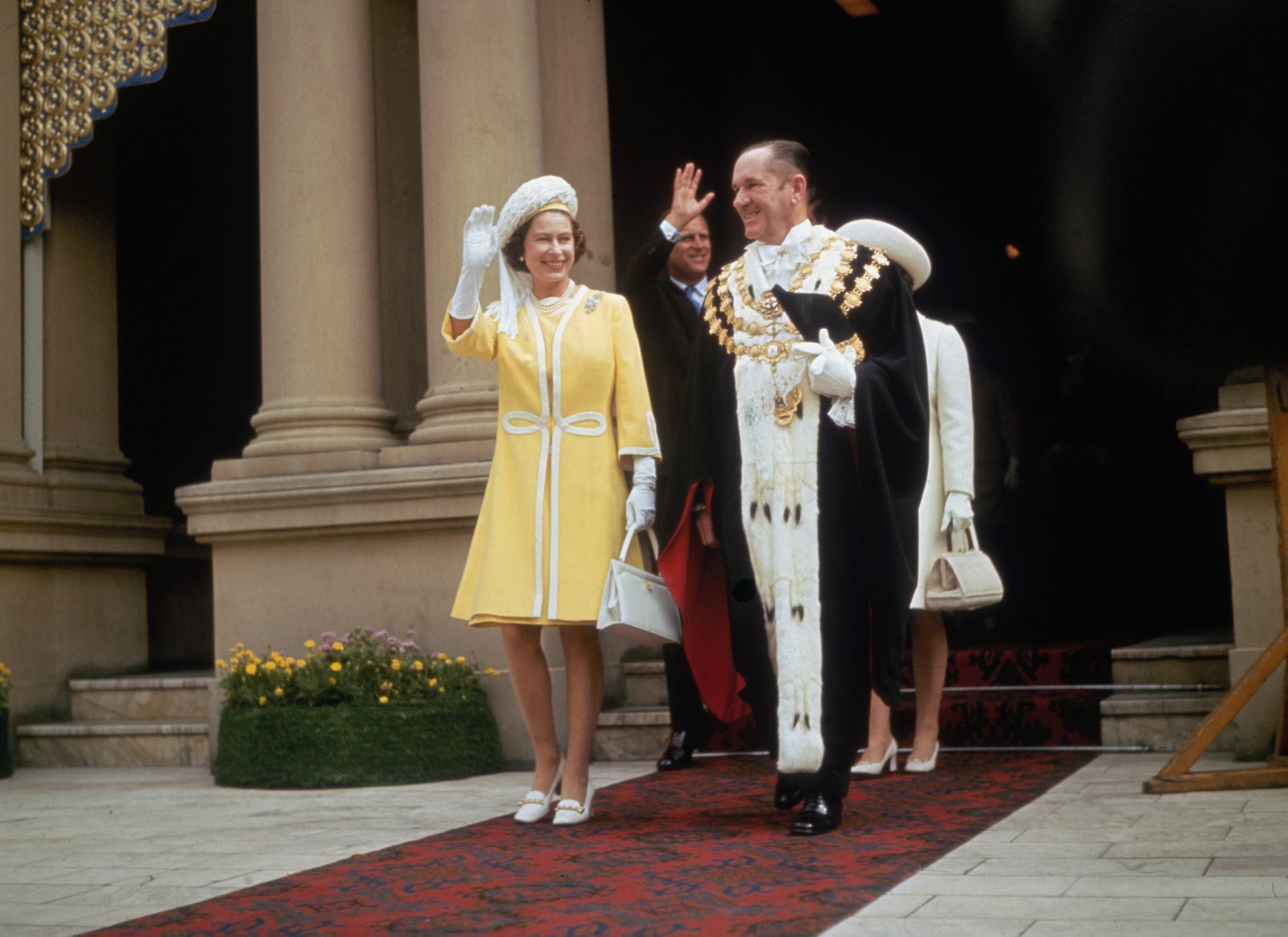 Елизавета II в Австралии 1970 год
