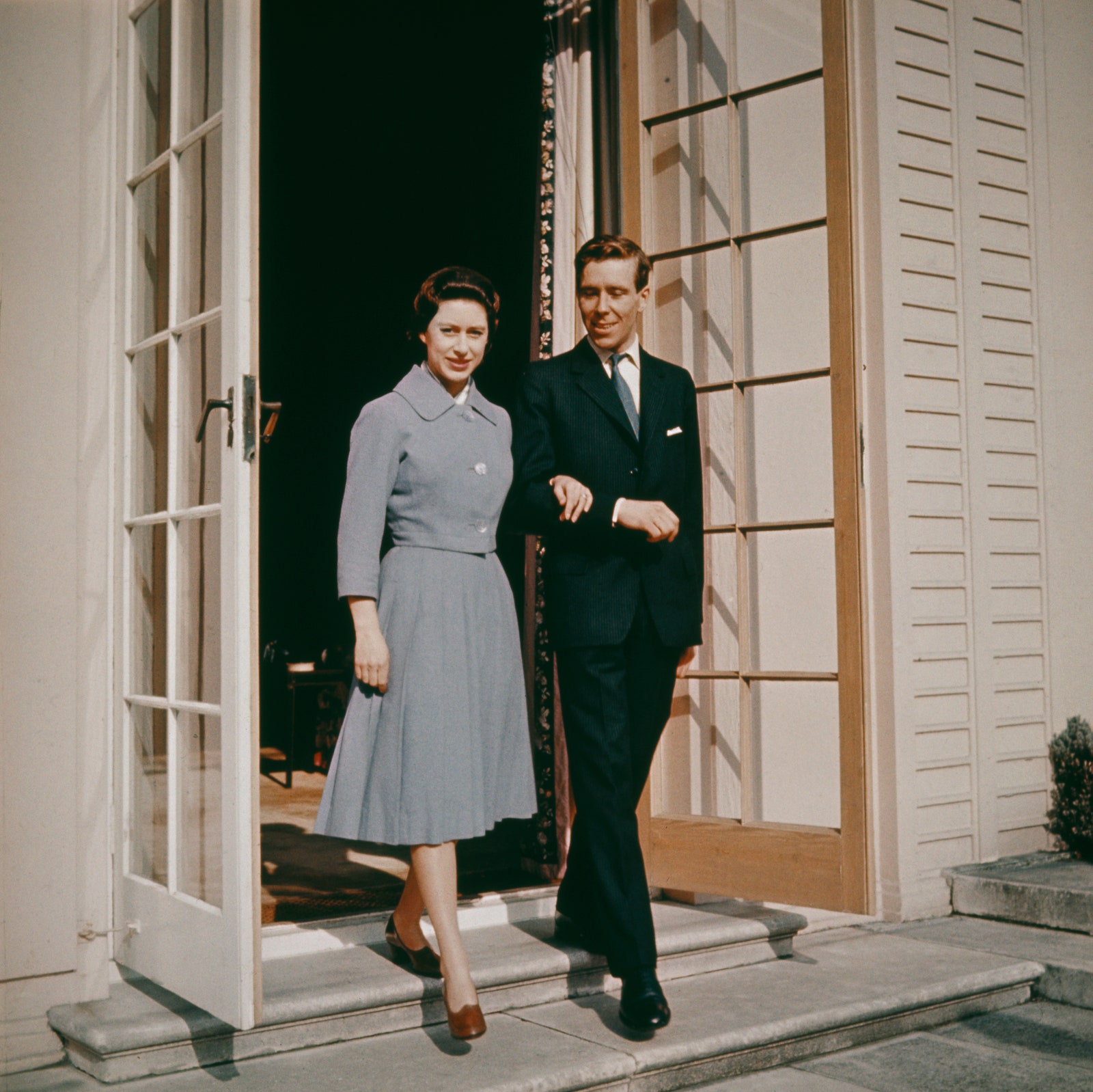 Принцесса Маргарет и Энтони АрмстронгДжонс 1960 год