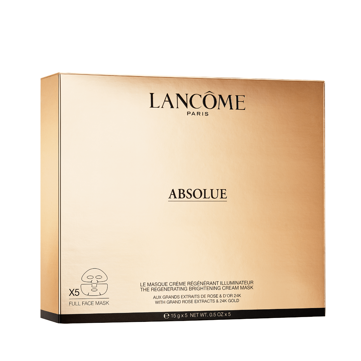 Тканевая креммаска Absolute Golden Cream Lancôme