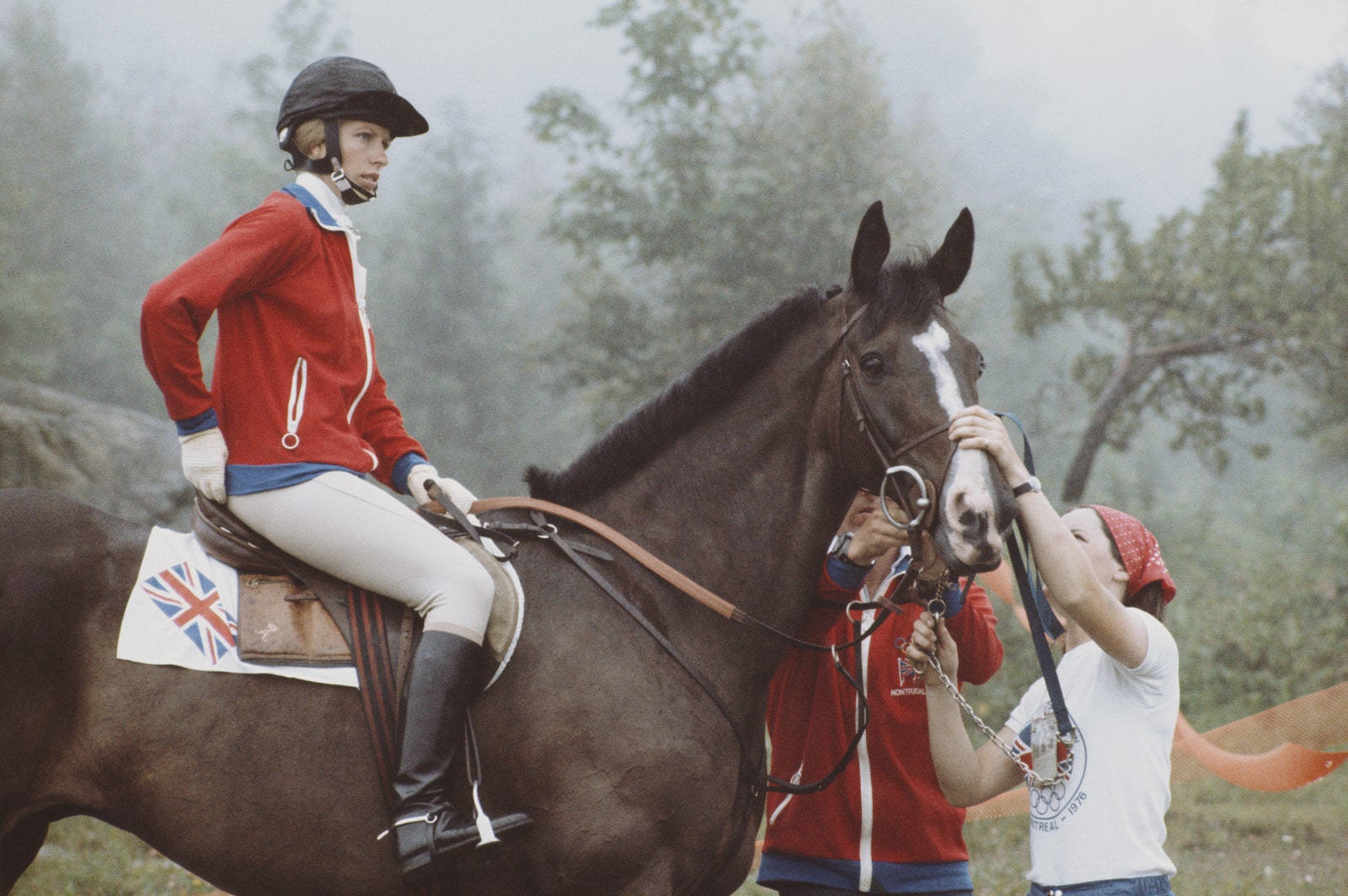 История одной фотографии принцесса Анна на Олимпиаде 1976 года