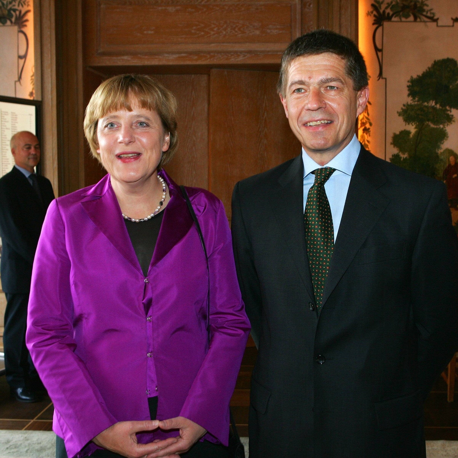 Ангела Меркель с мужем Иоахимом Зауэром