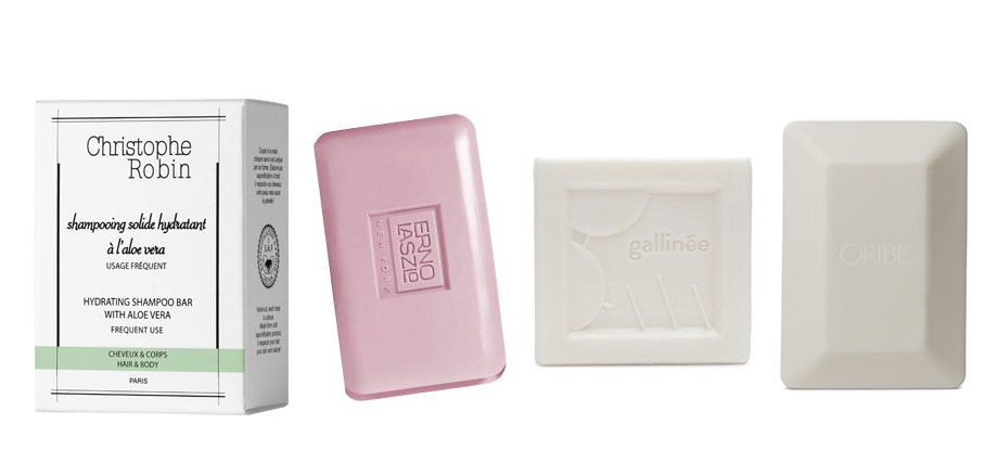 Christophe Robin Hydrating Shampoo Bar Erno Laszlo Sensitive Cleansing Bar Galline Prebiotic Cleansing Bar Oribe Côte...