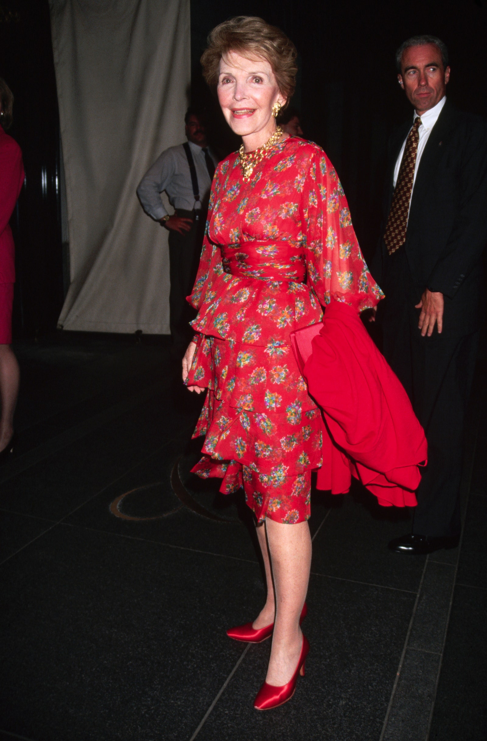 Леди в красном 10 платьев любимого цвета Нэнси Рейган