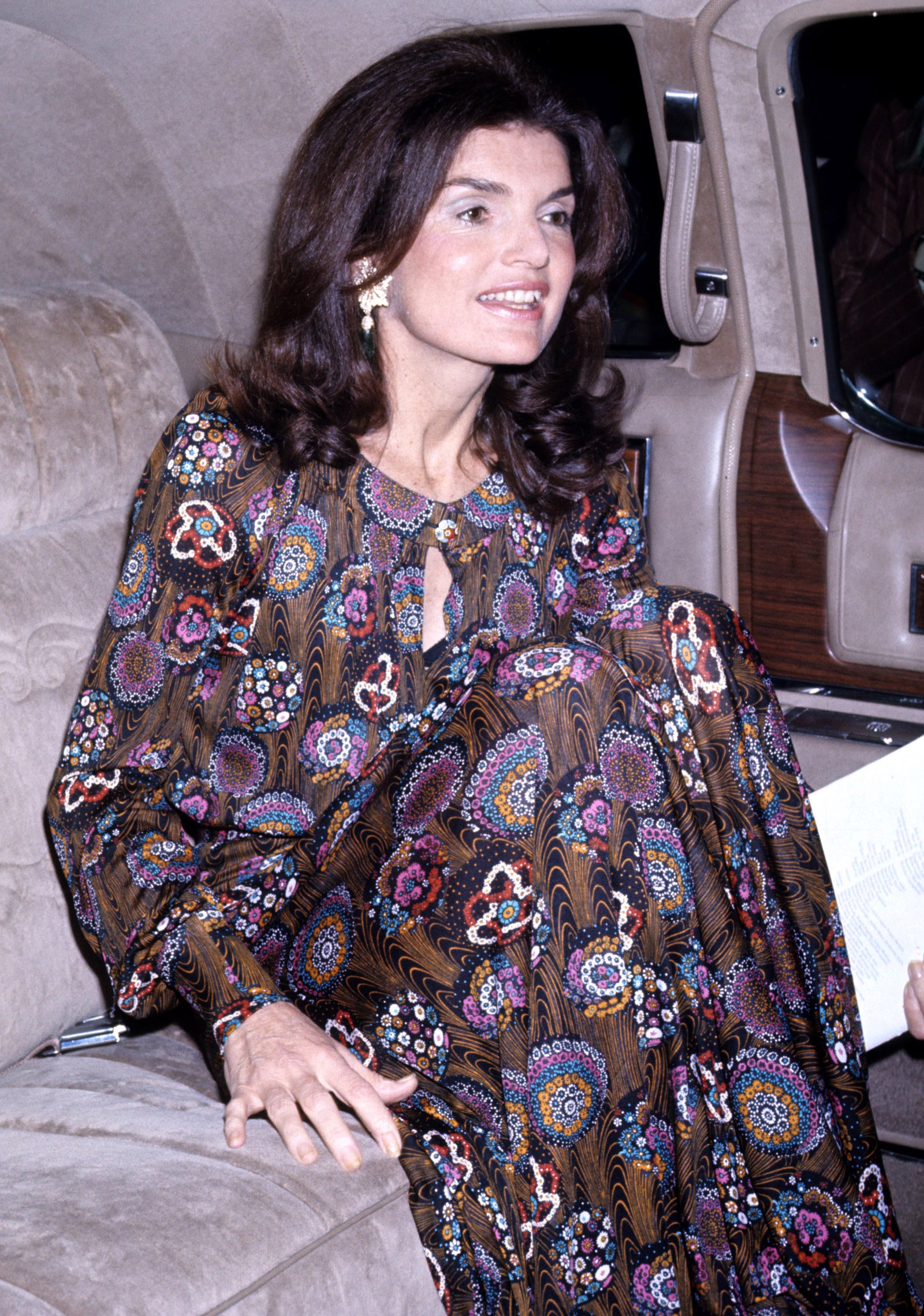 Жаклин КеннедиОнассис 1974 год