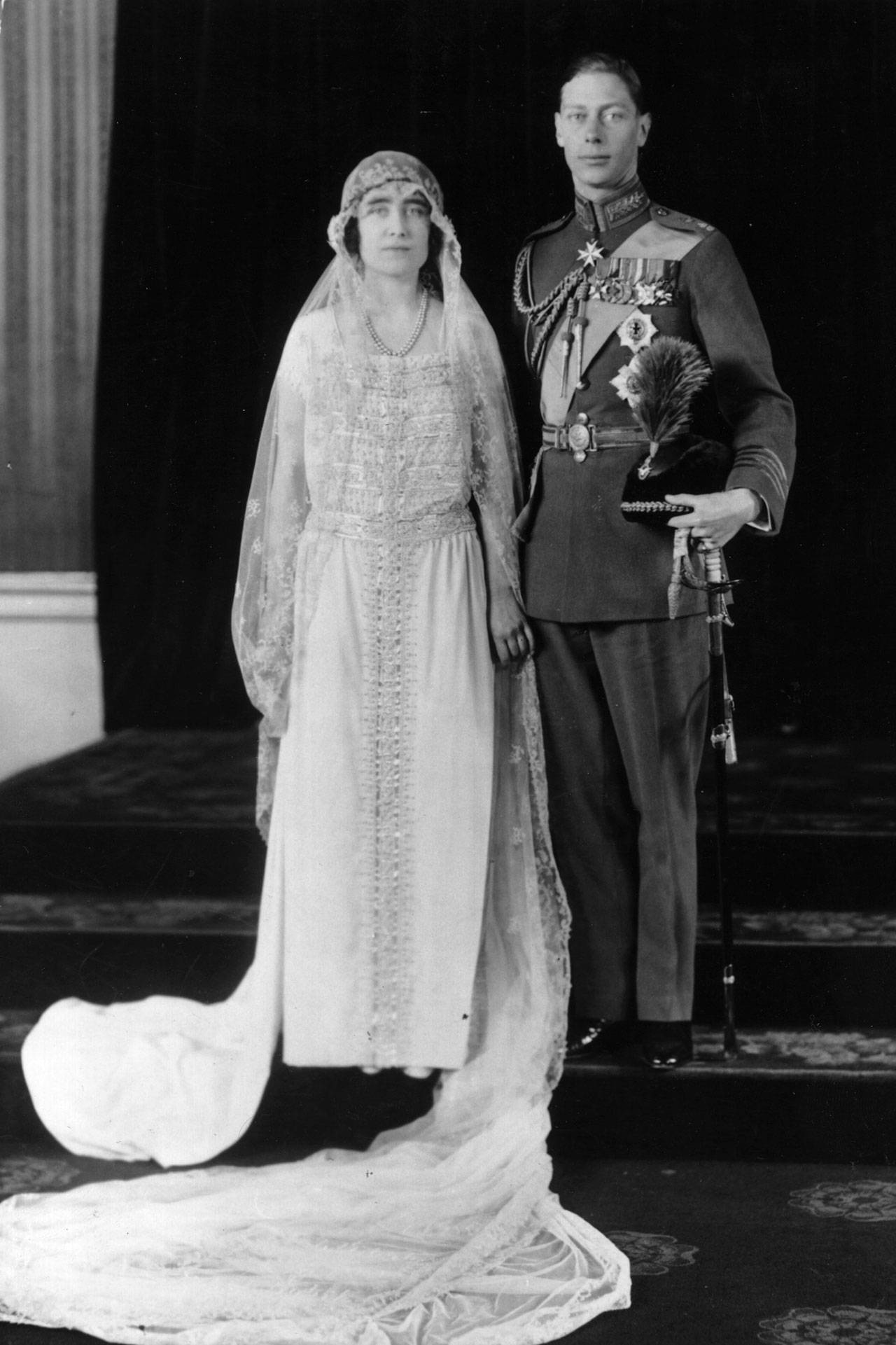 Свадьба Элизабет БоузЛайон и Георга VI