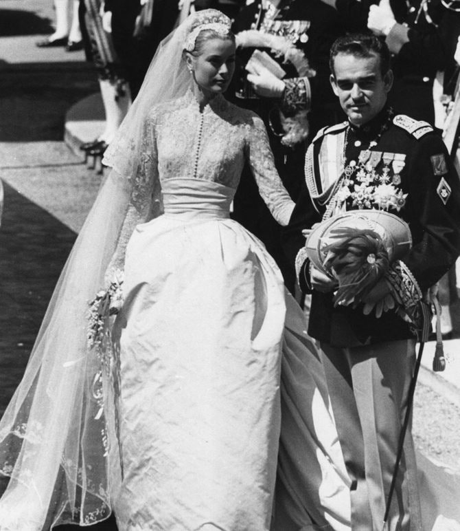 Грейс Келли и князь Ренье III 1956 год