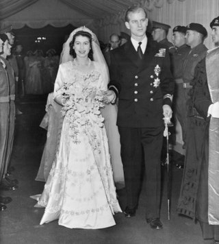 Принцесса Елизавета иnbspгерцог Эдинбургский 1947nbspгод.