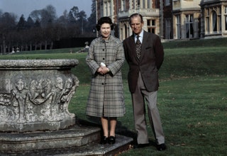 Королева Елизавета II иnbspпринц Филипп 1982nbspгод.
