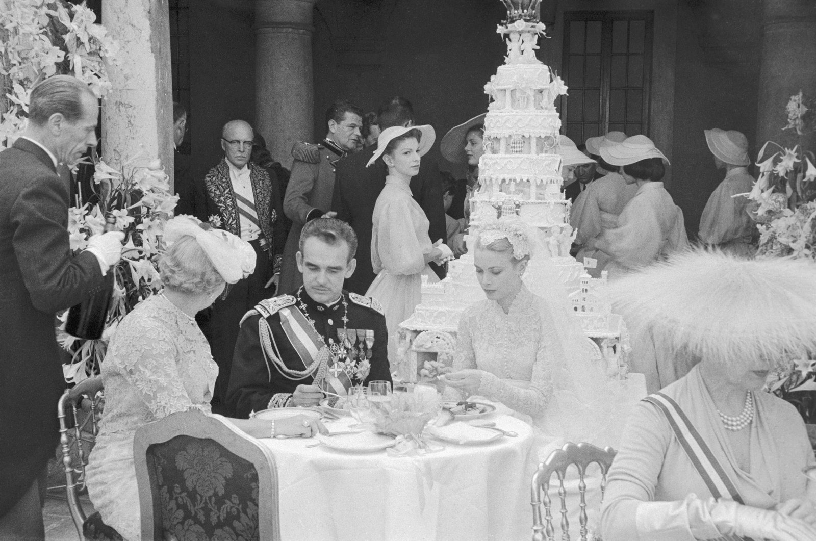 Свадебный торт князя Ренье III и Грейс Келли