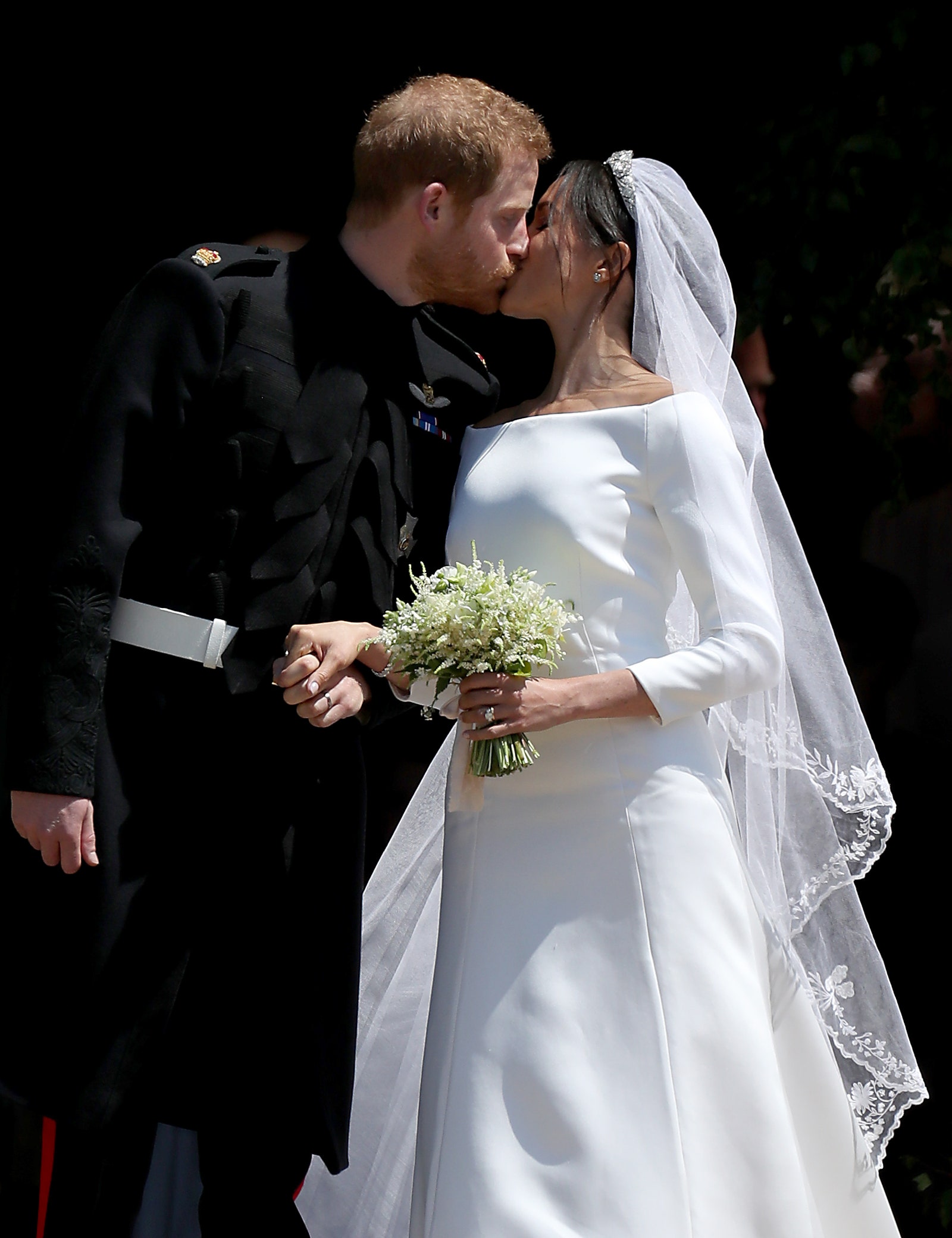 Принц Гарри и Меган Маркл в день их свадьбы 2018