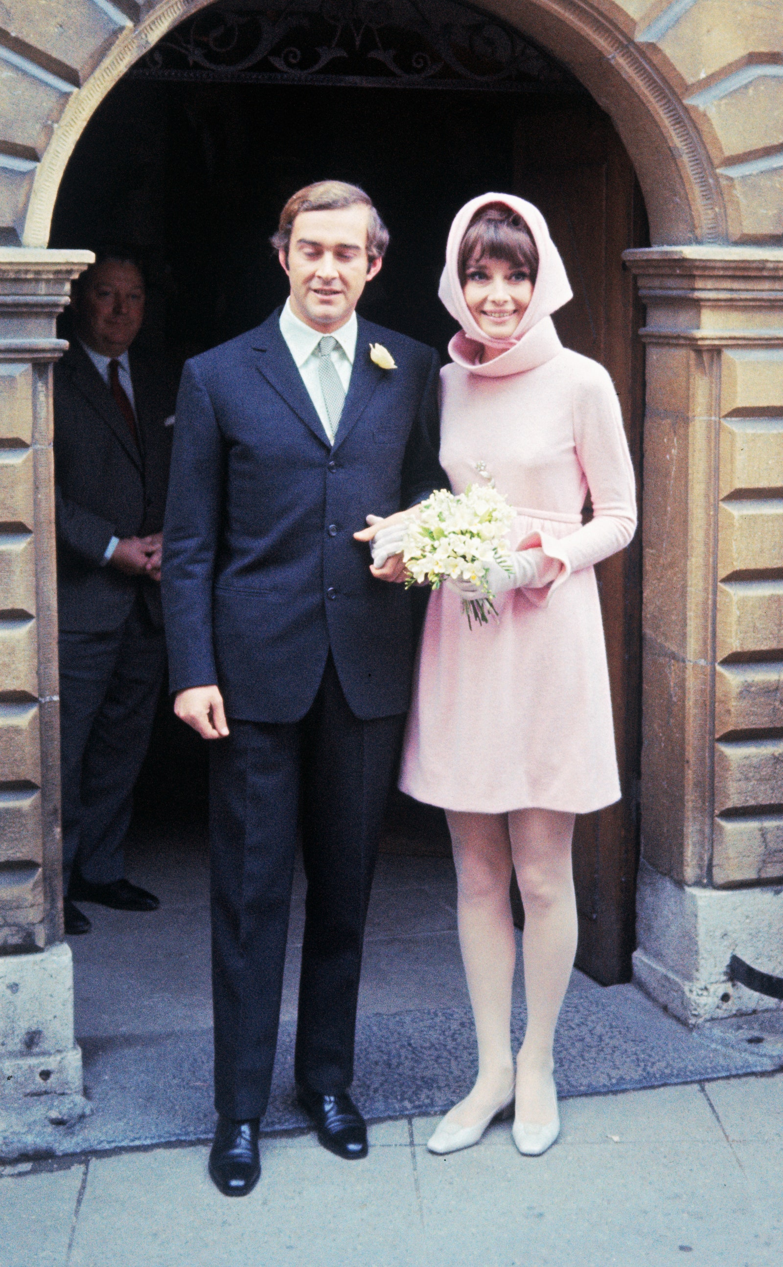 Андреа Дотти и Одри Хепберн 1969 год