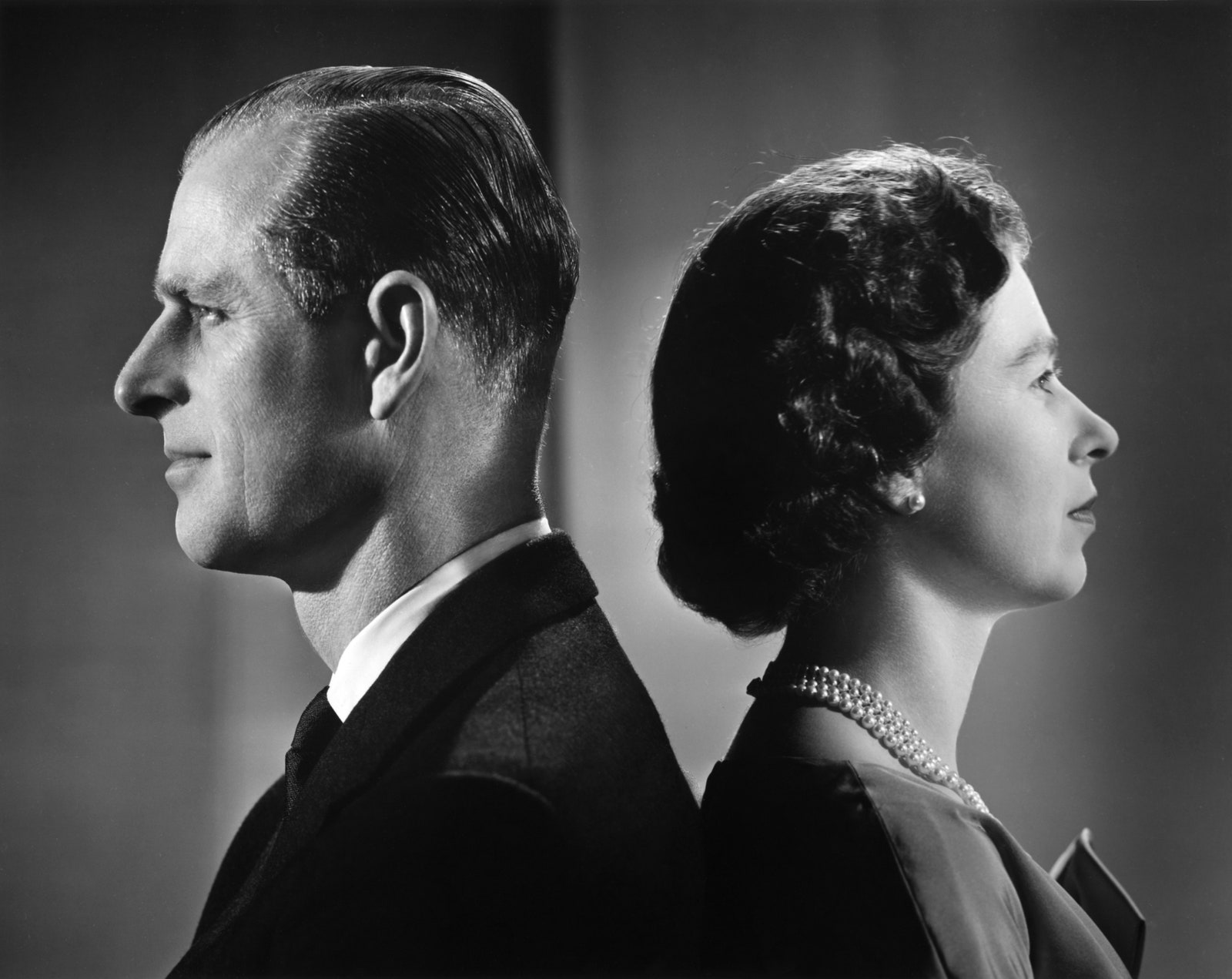 Принц Филипп и Елизавета II 1958 год