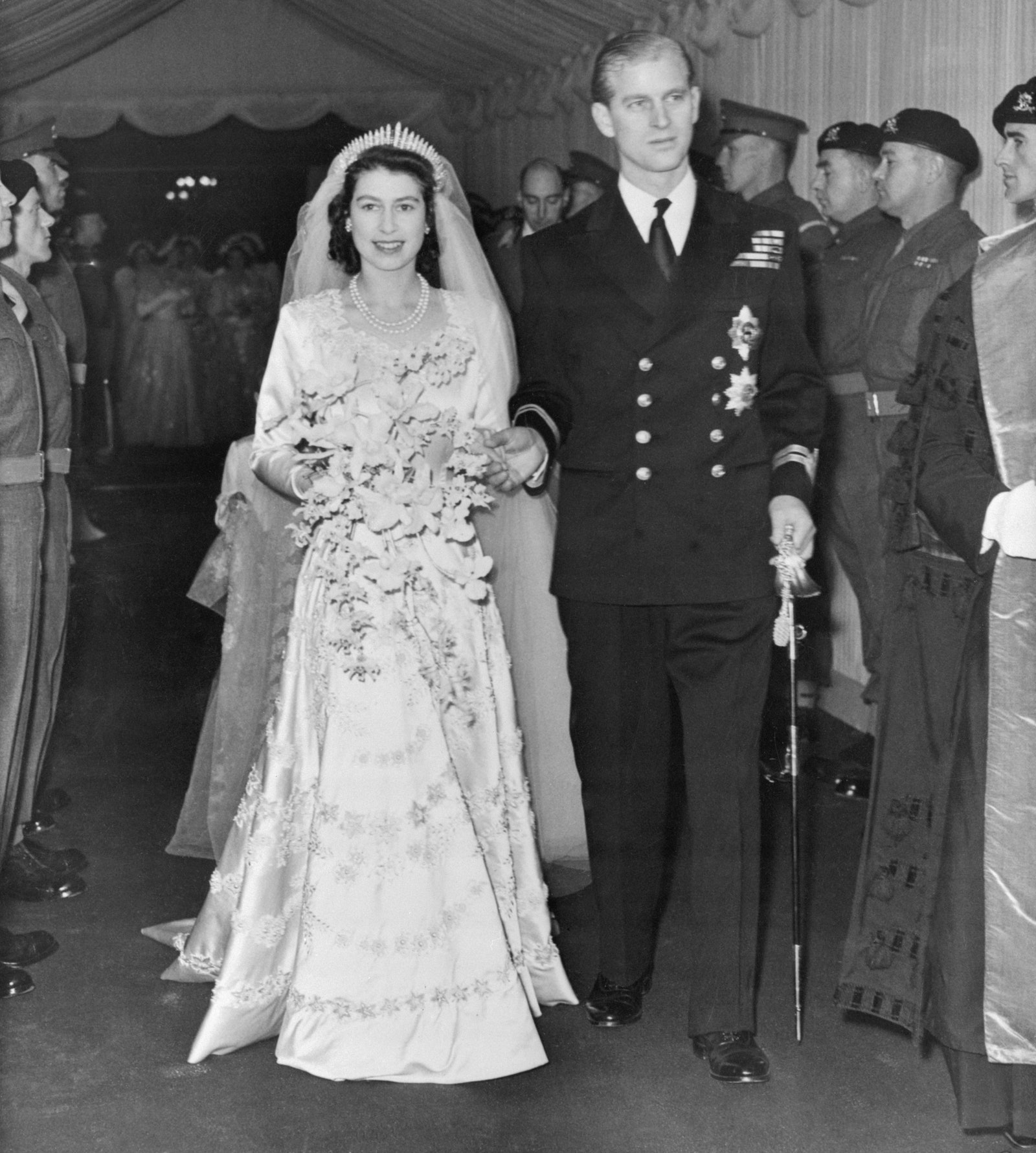 Свадьба принцессы Елизаветы и принца Филиппа 1947 год