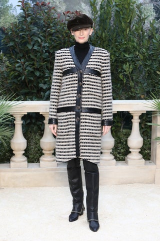 Тильда Суинтон наnbspпоказе Chanel Haute Couture.