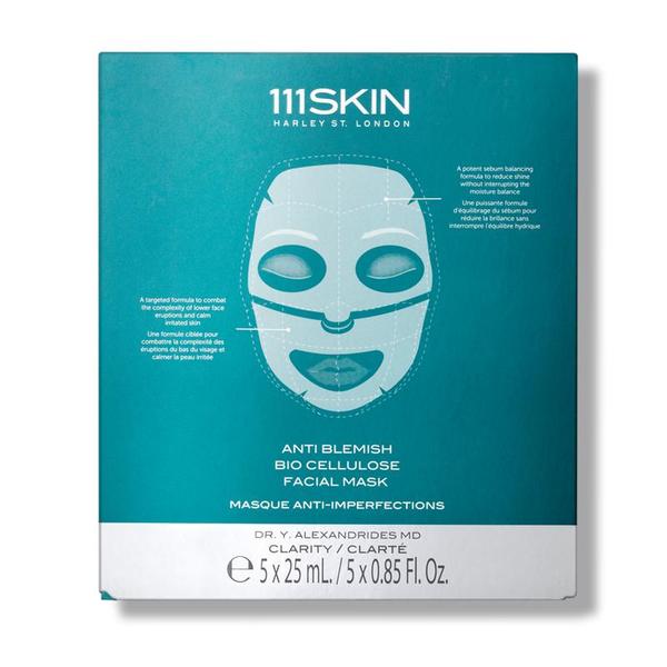 Маска против воспалений Anti Blemish Bio Cellulose Facial Mask 111Skin