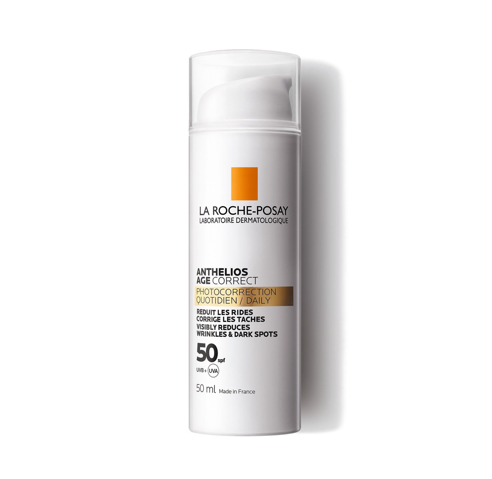 Солнцезащитный антивозрастной крем для лица SPF 50PPD 19 ANTHELIOS La RochePosay