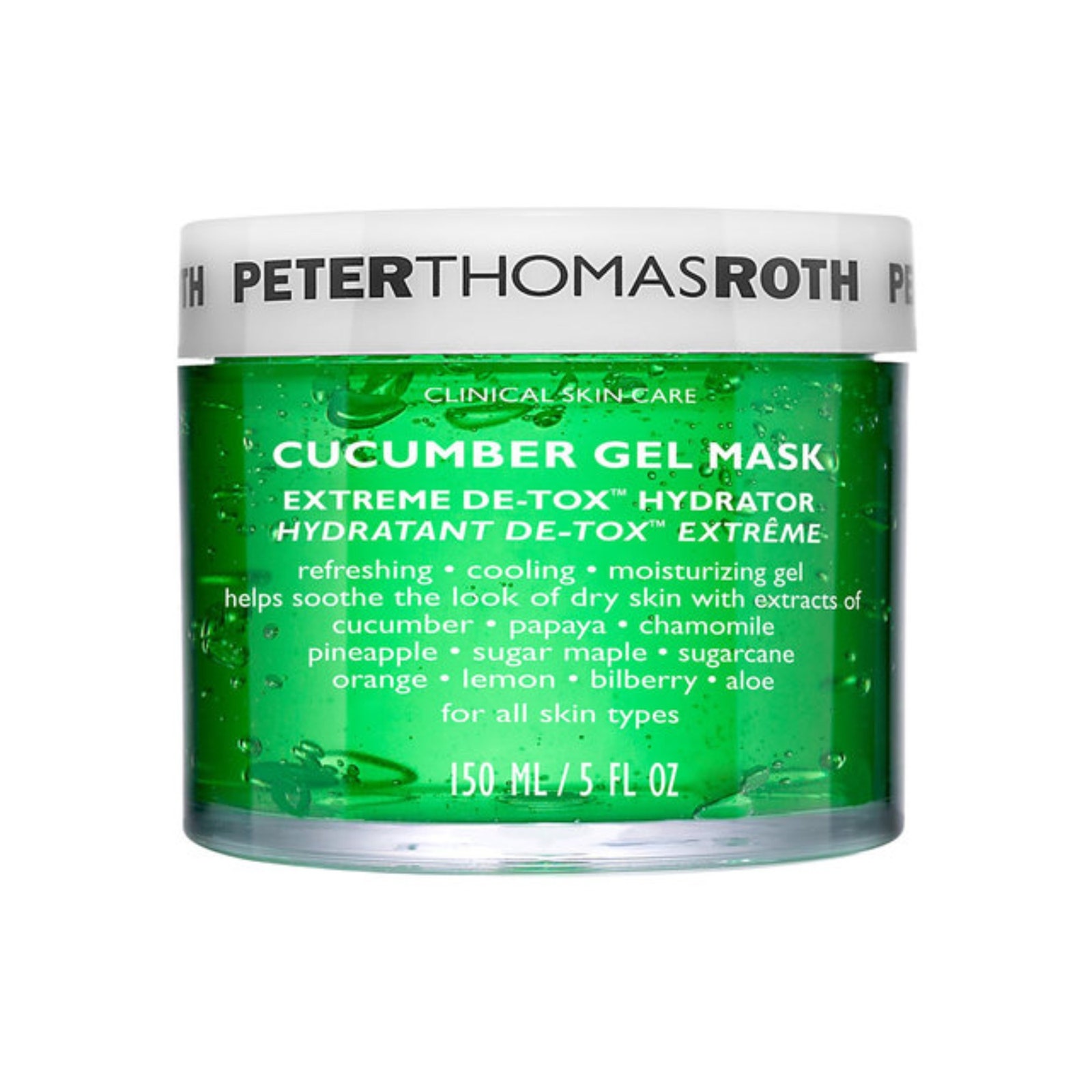 Гелевая маска с огурцом Peter Thomas Roth