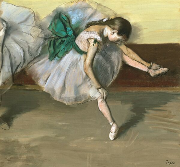 «Отдыхающая танцовщица» Эдгар Дега