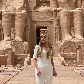 Виктория Шелягова &- о своих египетских нарядах, вдохновленных Элизабет Тейлор, Одри Хепберн и, конечно, Клеопатрой