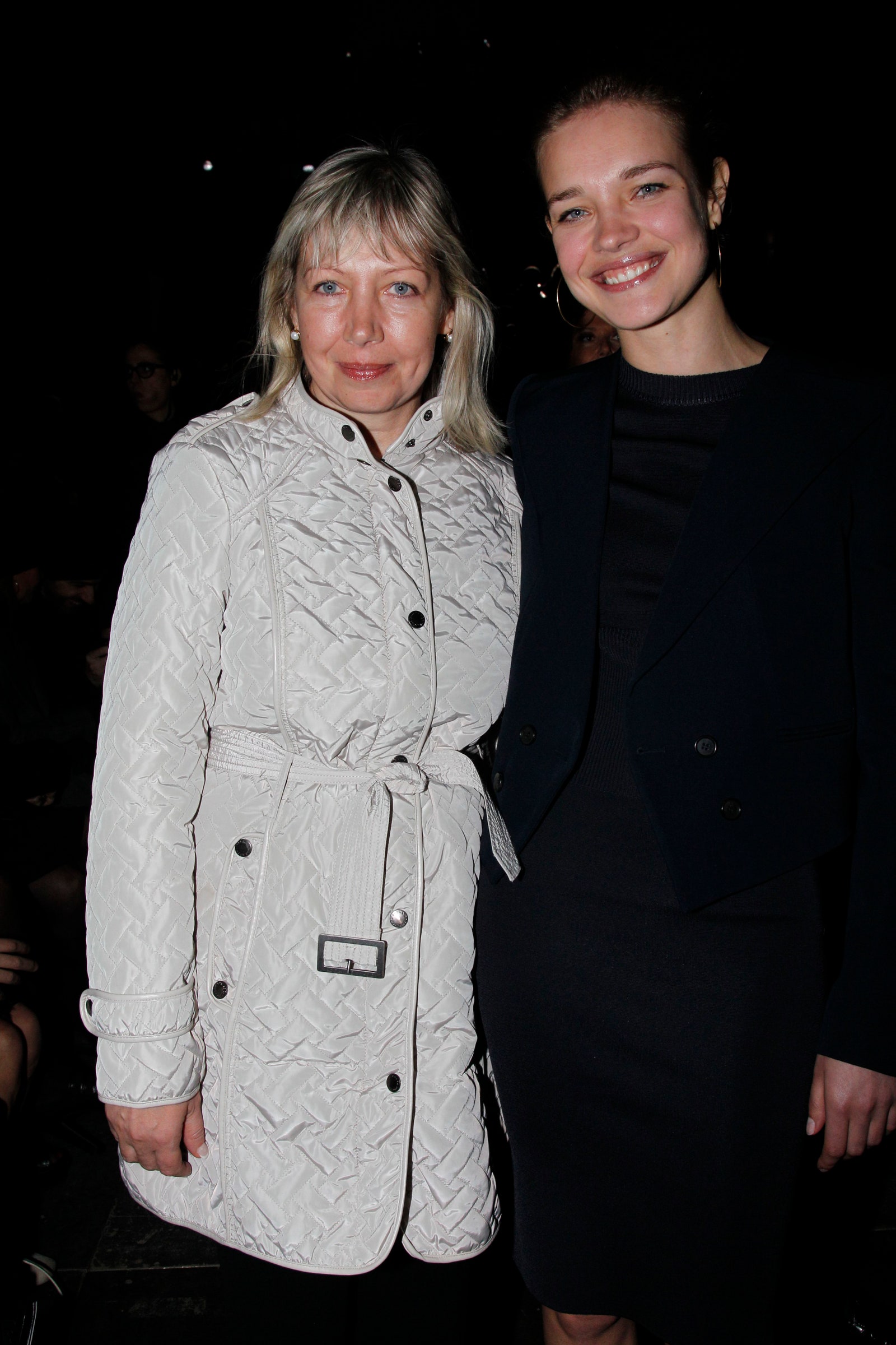 Наталья Водянова с мамой Ларисой 2012 год