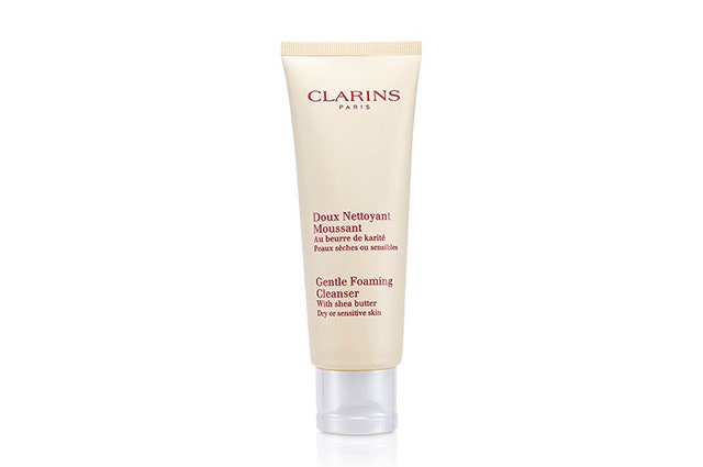 Средство для снятия макияжа для сухой или чувствительной кожи Doux Nettoyant Moussant Clarins