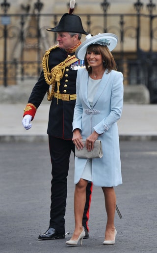 Кэрол Миддлтон наnbspсвадьбе принца Уильяма иnbspКейт Миддлтон 2011nbspгод.
