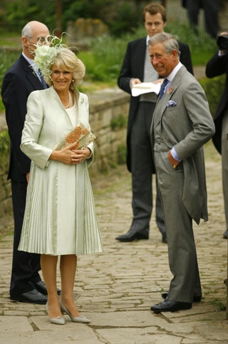 Герцогиня Камилла иnbspпринц Чарльз наnbspсвадьбе Лоры ПаркерБоулз иnbspГарри Лопеса 2006nbspгод .