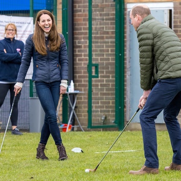 Визит Кейт Миддлтон и принца Уильяма в Дарем: посетили благотворительный центр и сыграли в гольф