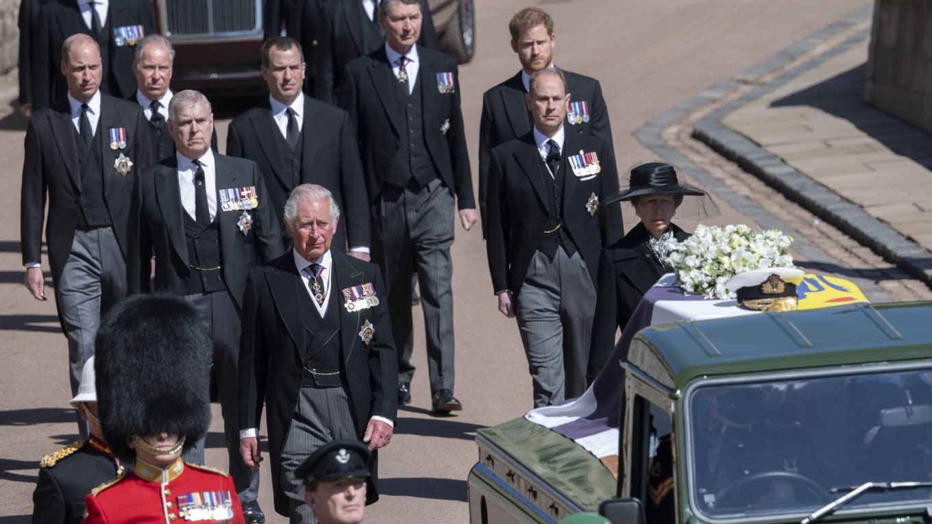 Похороны принца Филиппа смотрело больше людей чем свадьбу принца Гарри и Меган Маркл