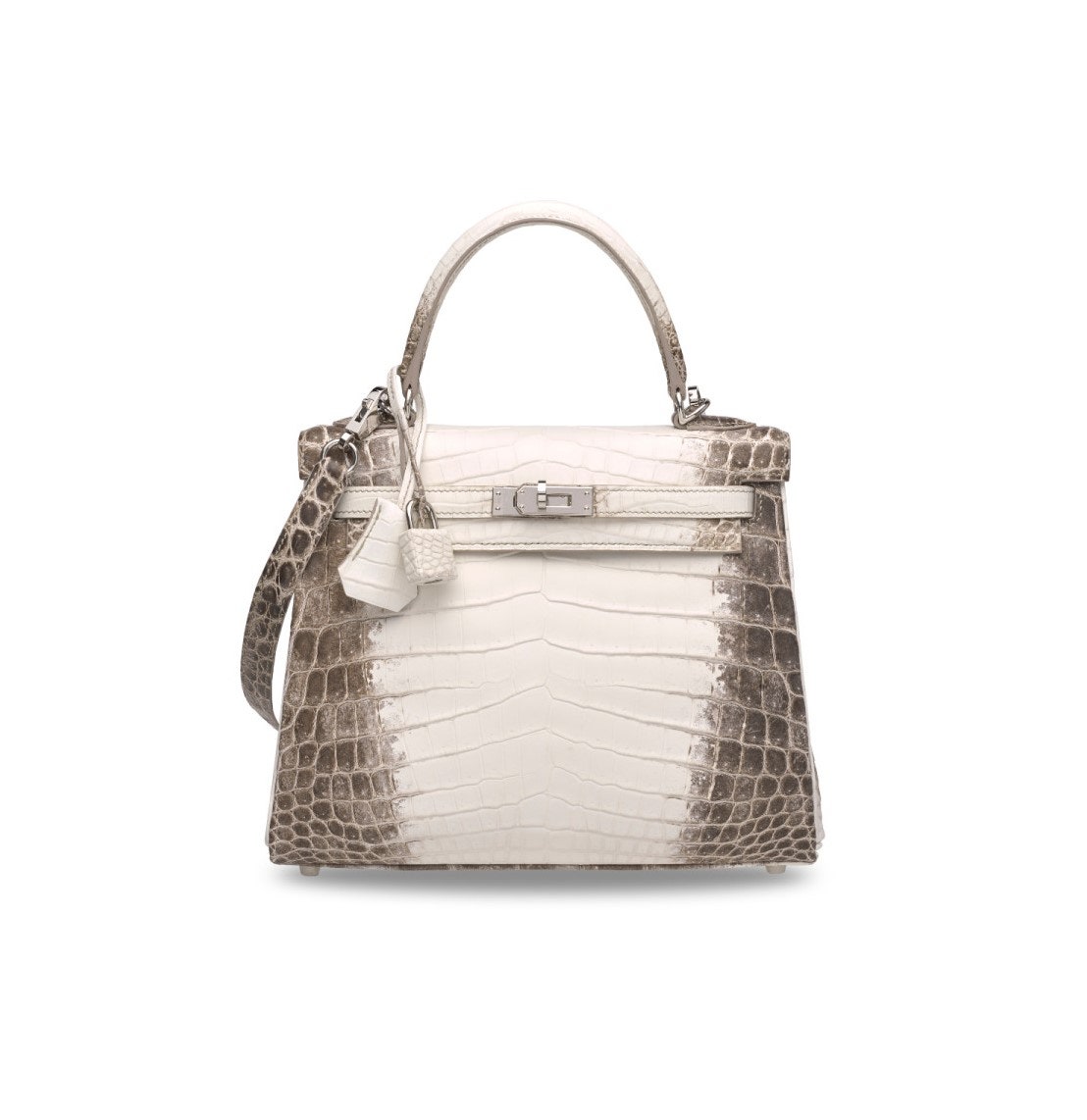 Hermès Himalaya Niloticus Crocodile Retourn Kelly 25 Hermès Christies ноябрь 2020 437 330.