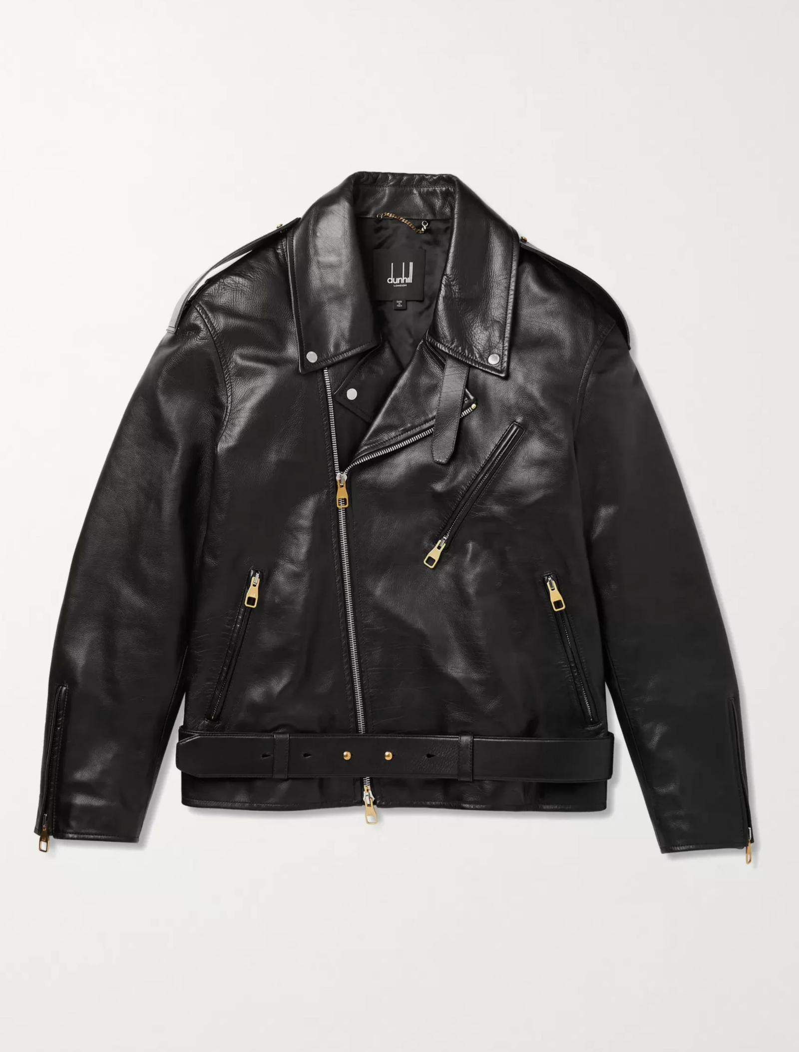 Кожаная куртка Dunhill €4069.44 mrporter.com