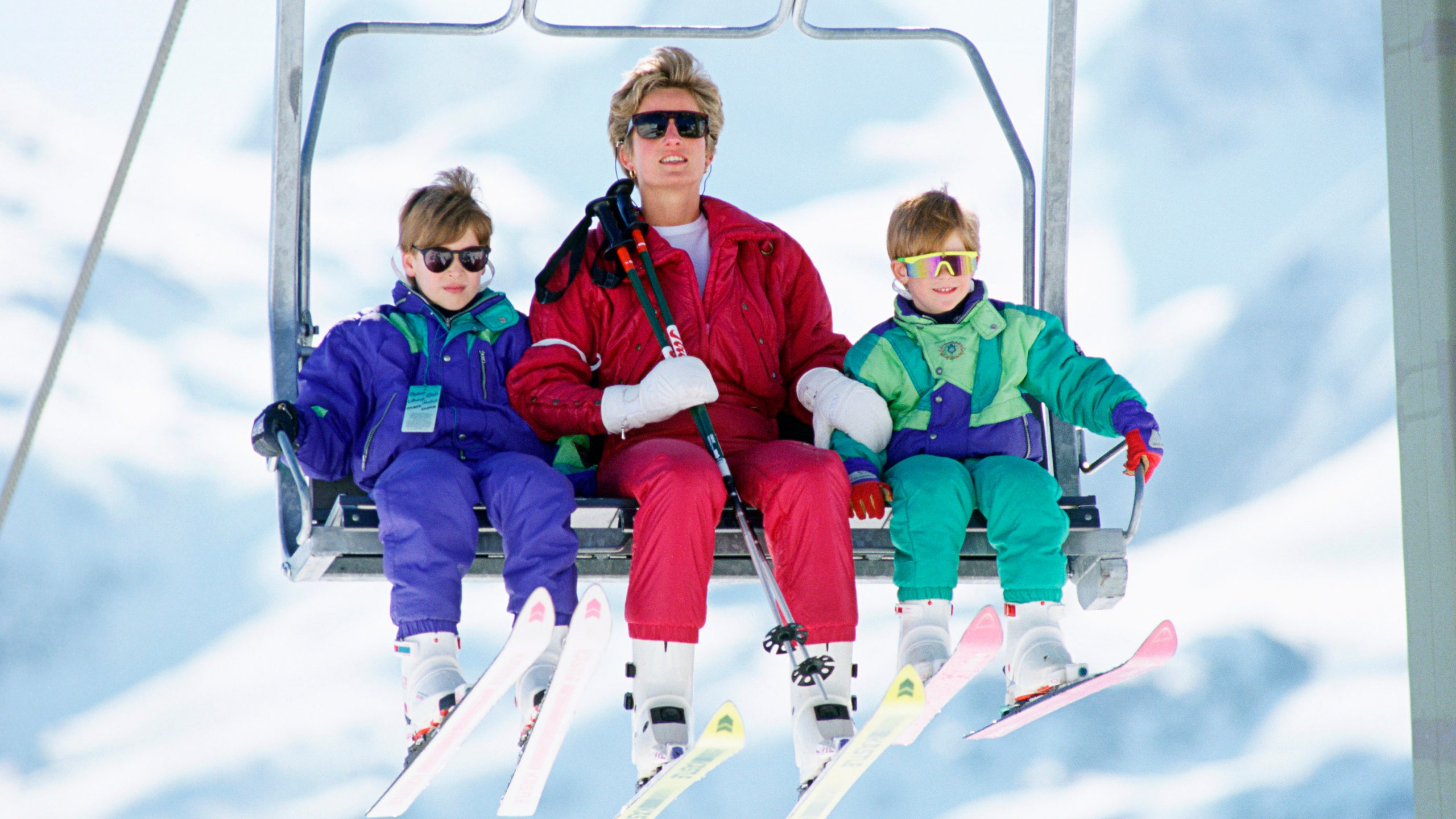 Все в британской королевской семье любят кататься на горных лыжах