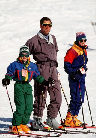 Принц Чарльз сnbspпринцами Гарри иnbspУильямом вnbspКлостерсЗернойс Швейцария 1994.