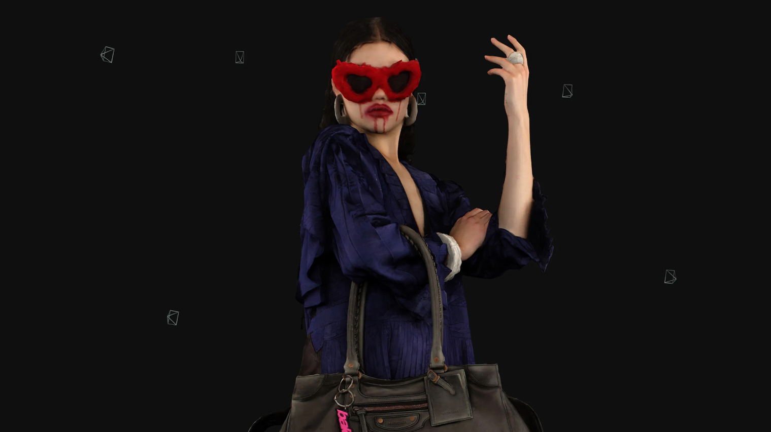 Balenciaga показали коллекцию в формате видеоигры — скоро мы будем носить доспехи