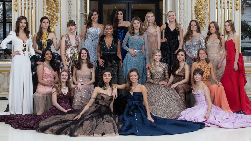 Семь дебютанток парижского Le Bal des Dbutantes