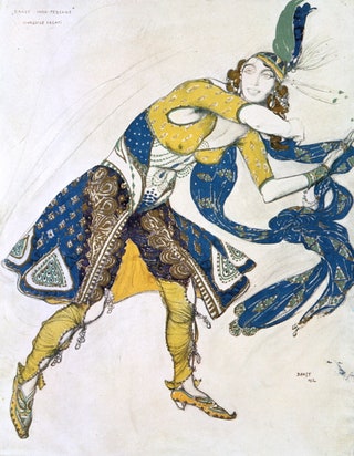 Индийский танец»  1912nbspгод Леон Бакст.