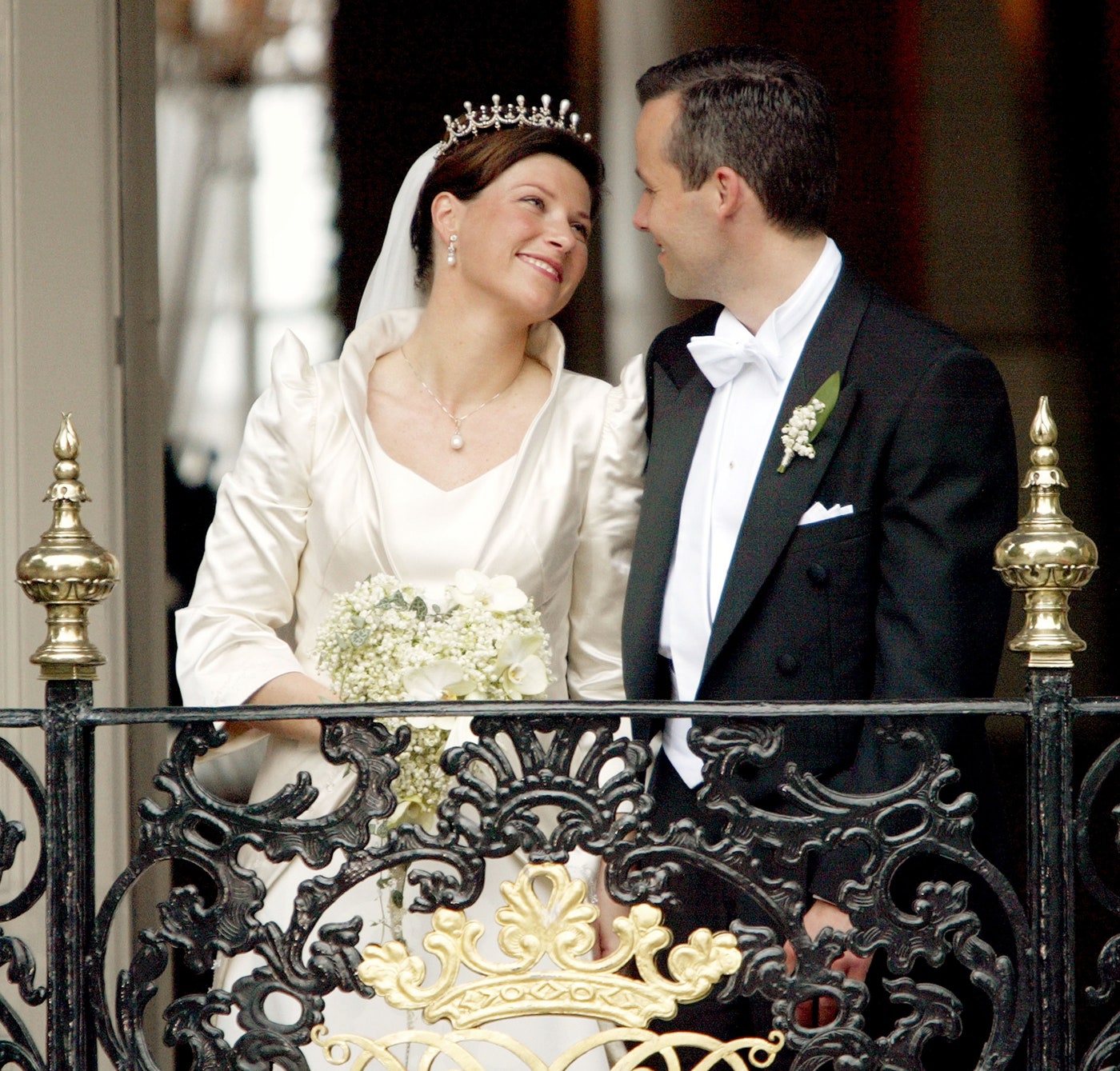 Свадьба принцессы Марты Луизы и Ари Бена 2002.