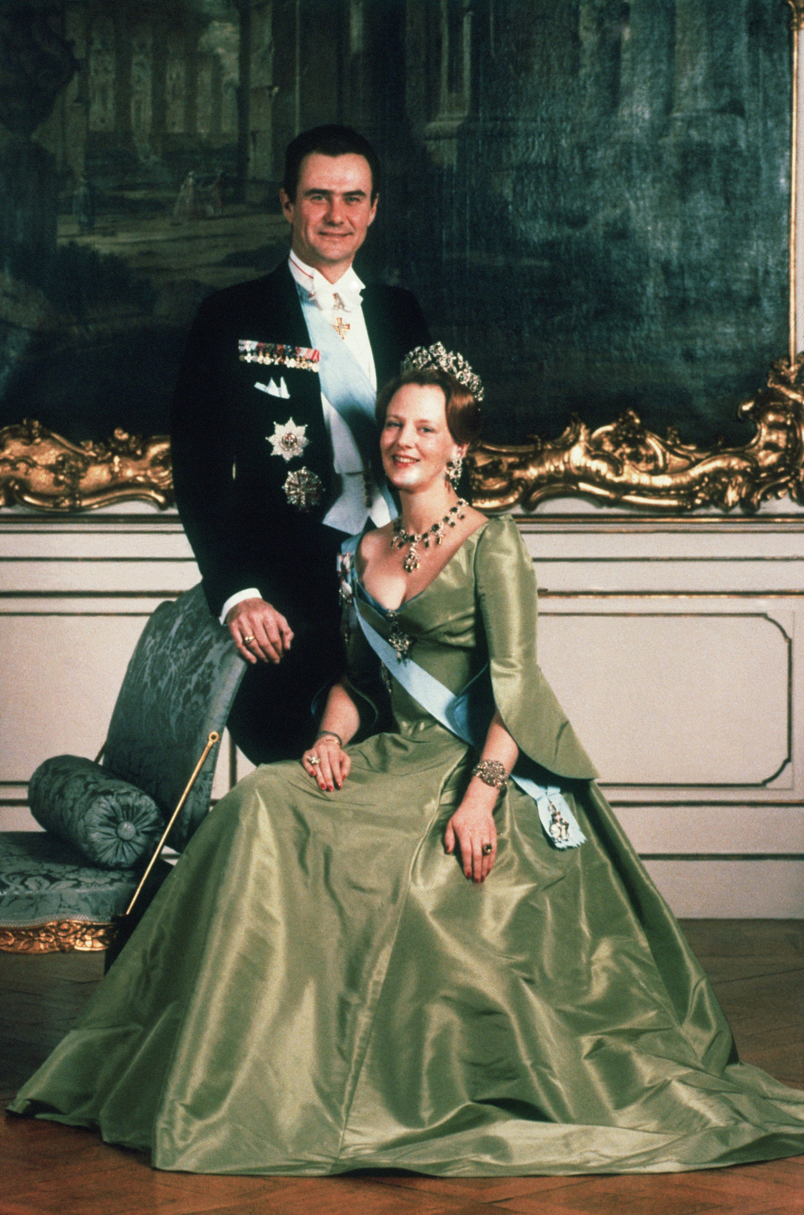 Принц Хенрик Датский и королева Маргрете II