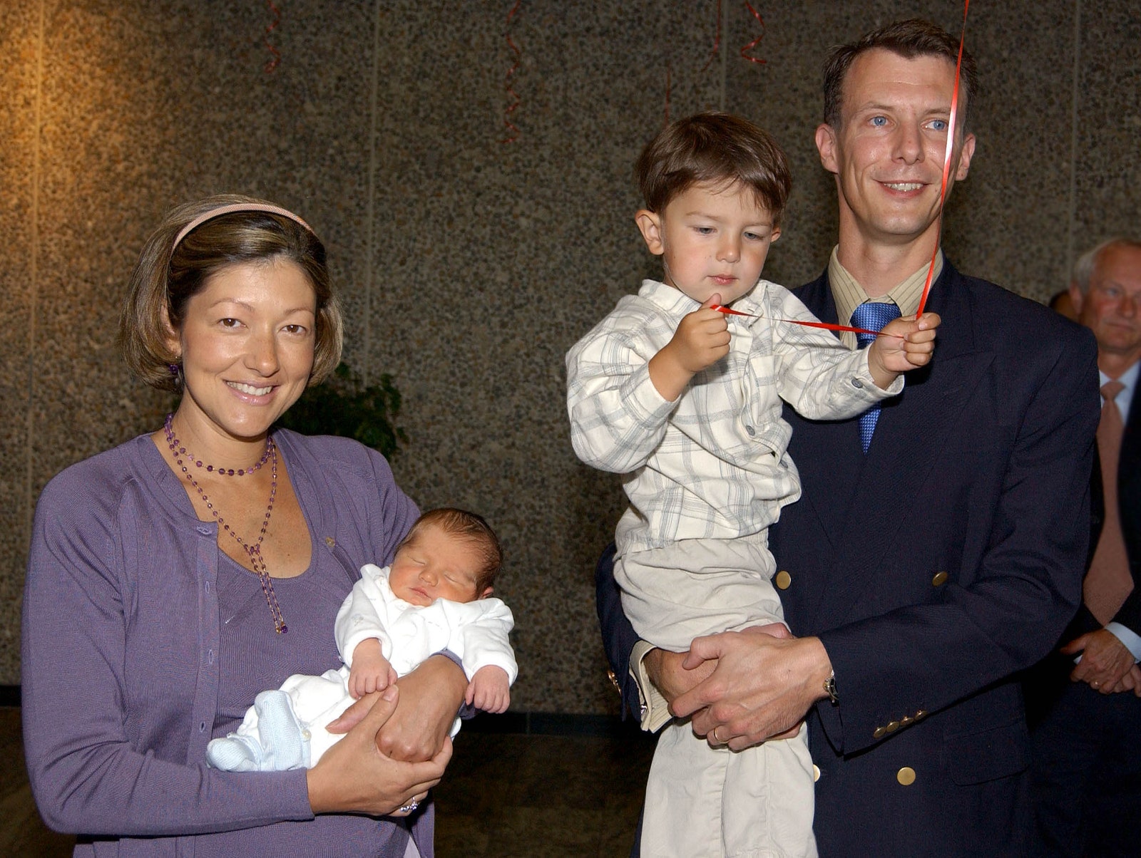 Графиня Фредериксборгская Александра и принц Иоахим с сыновьями Николаем и Феликсом