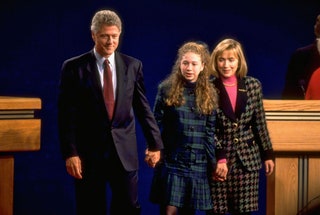 Билл Челси иnbspХиллари Клинтон 1992.