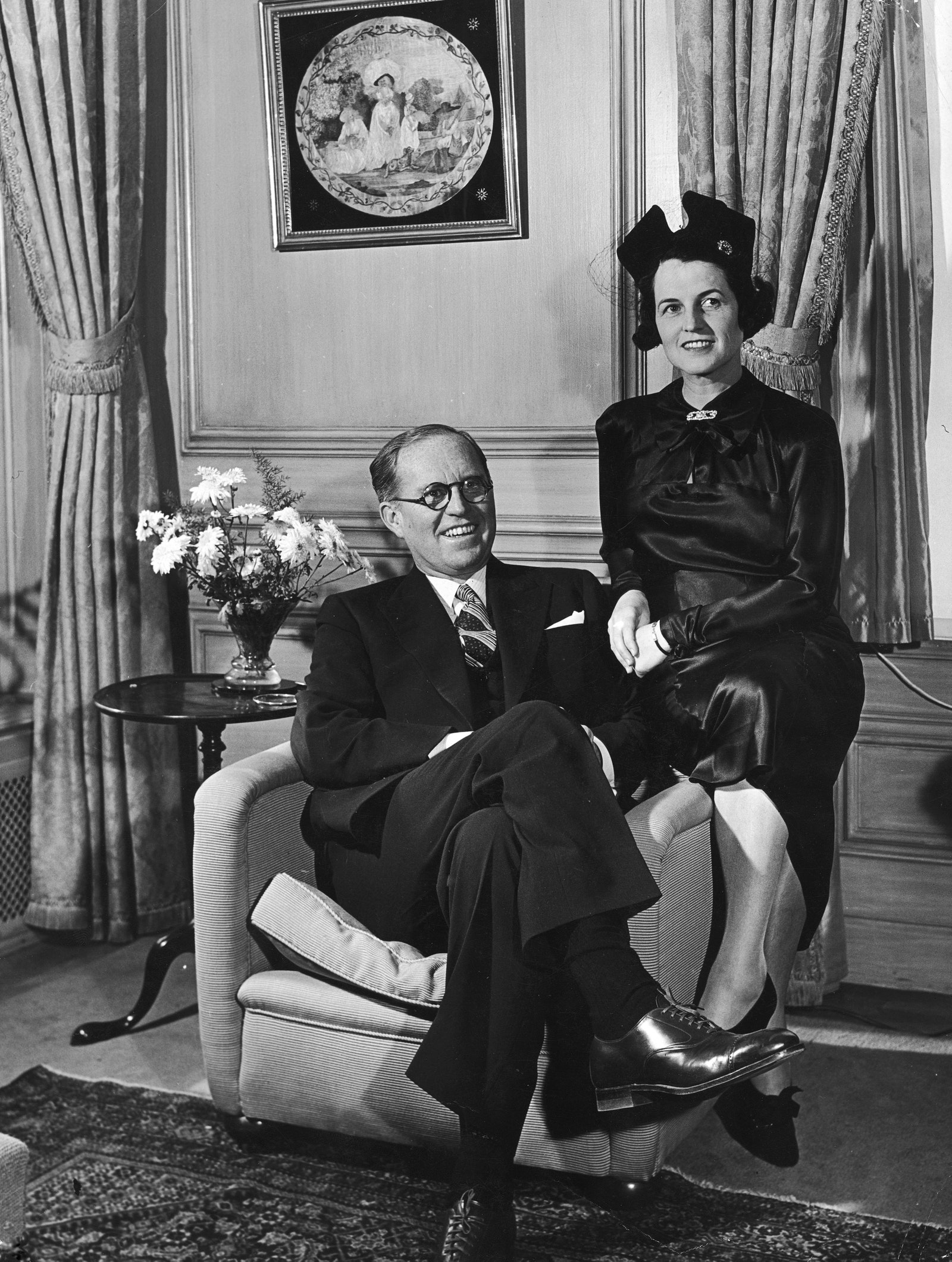 Джозеф Кеннеди и его жена Роза Кеннеди
