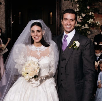 Младший сын Сильвио Берлускони Луиджи женился на давней возлюбленной: эксклюзивные фото