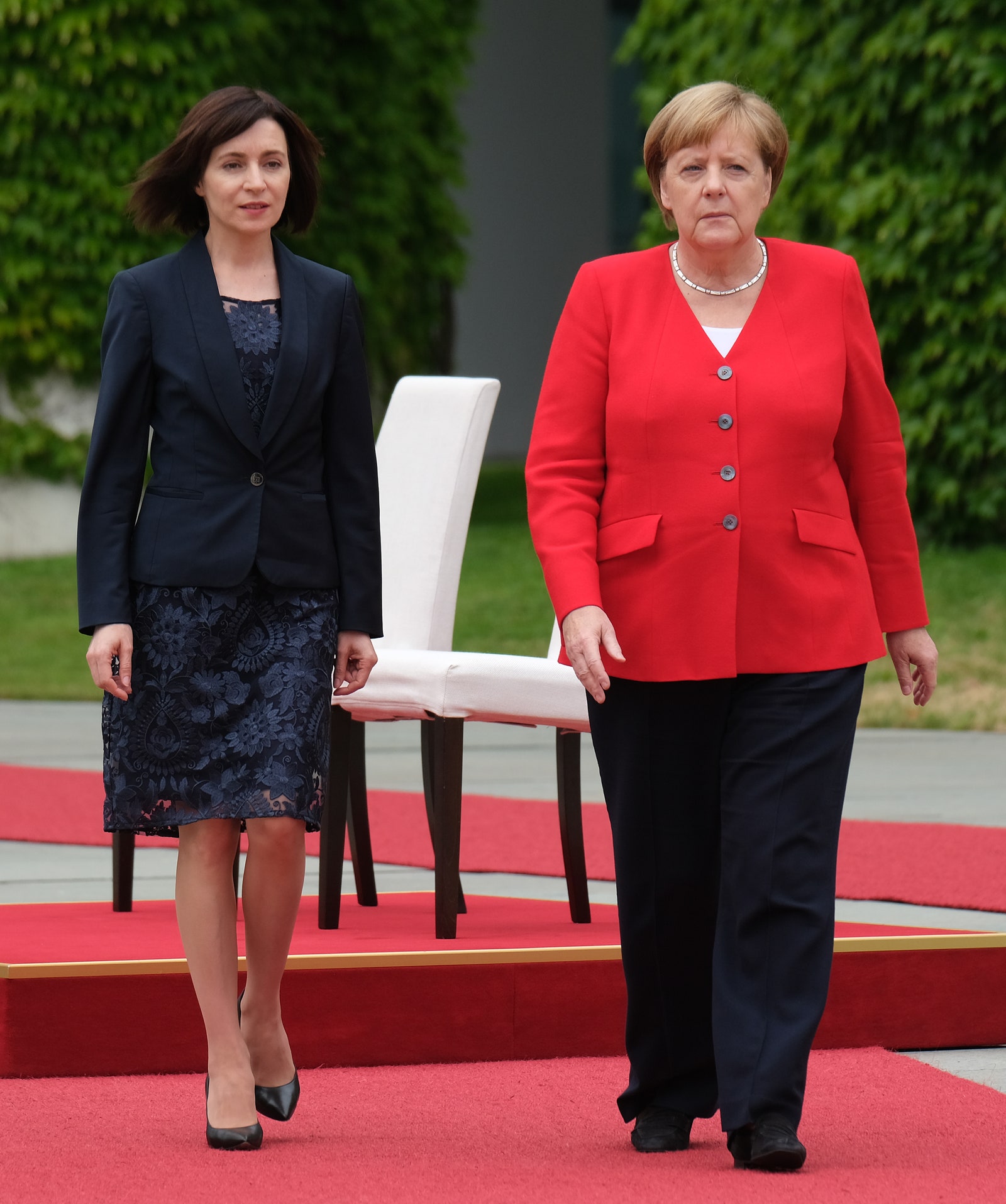 Майя Санду и Ангела Меркель